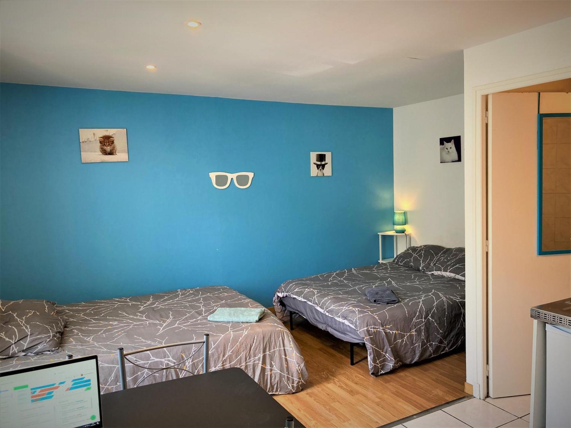 Studio Double 8 Avec Wifi Limoges Eksteriør bilde
